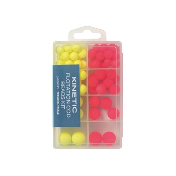 Rakenduse tarvikute komplekt KINETIC Flotation Cod Beads Kit 72pcs