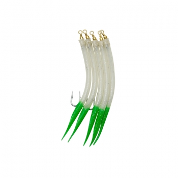 Rakendus KINETIC Gummi-Makk (pipar) #12/0 Glow 5pcs