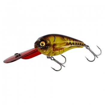 Voobler WESTIN MegaBite DR Crankbait 6cm 19g Floating Clear Brown Craw