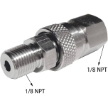 Pumba üleminek Borner- Remington quick disconnector 1/8 NPT stainless steel for Borner