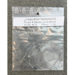 Ahvenarakendus "Pikk lips" Muhomor fluorocarbon
