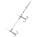 Kummikala rakendus BKK Stinger rig SS teflon konks nr:1  1tk