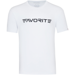 T-särk Favorite BlackLogo L color: white