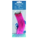 Rakendus KINETIC Gummi-Makk (pipar) #8/0 Pink 5pcs