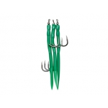 Rakendus KINETIC Gummi-Makk (pipar) Pro #10/0 Green 3pcs