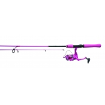 Spinningu komplekt KINETIC RamaSjang Pink CC 5´6"/165cm ML 5-24g rull 2000FD, tamiil 0,25mm 2sec