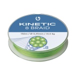 Nöör KINETIC 8-Braid 300m 0,35mm 31,5kg Fluo Green