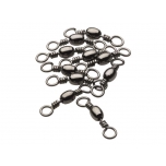 Pööral KINETIC Double Crane Swivel #1 Black 5pcs