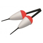 Ujuk KINETIC Classic Float peno 20mm Red/White 3pcs