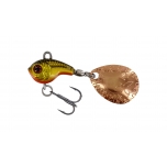 Pöörlev WESTIN DropBite Tungsten Spin Tail Jig 1,8cm 9g Gold Rush