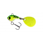 Pöörlev WESTIN DropBite Tungsten Spin Tail Jig 1,8cm 9g Chartreuse Ice