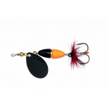 Вертушка KINETIC Fizz 7g Black/Orange/Gold Ribbon