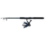 Spinningu komplekt KINETIC Telemark CC 6´/180cm XL 3-15g rull 2000FD, Шнур 0,55mm 5sec