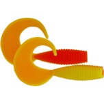 Võdik KINETIC Curlypup 5,1cm 2g Yellow/Orange 10tk küüslauk