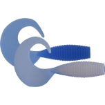 Võdik KINETIC Curlypup 5,1cm 2g Baby Blue/White 10tk küüslauk