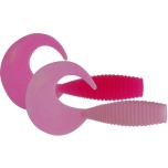 Võdik KINETIC Curlypup 5,1cm 2g White/Pink 10tk küüslauk