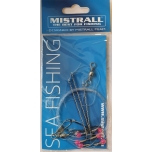 Система MISTRALL SM1 õlgadega konks nr.4 0,60mm 150cm