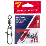 Lõks+ pööral SELECT Basic Swivel Snap #14 (10 tk/pk)