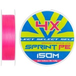Nöör SELECT Sprint PE 4X Pink 150m #0,4/0,08mm 9lb/4,2kg