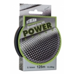 Шнур STREAM PE X4 Power Line green 125m 0,06mm