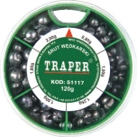 Tinakomplekt TRAPER 120g jäme 51117