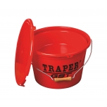 Söödaämber TRAPER 2-osaline 13L kaanega punane 53025