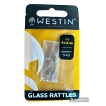 Silikonlandi klaasist kõrinakapsel WESTIN 6X20mm 5pcs
