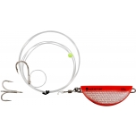 Elussööda rakendus WESTIN Halibut Anti Twist Rig 450g  Orange Flash