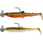 Võdik WESTIN Bullteez R ´N R 9,5cm #4/0 7g Clear Water Mix 5 2pcs
