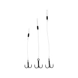 Kummikala rakendus WESTIN punutud nöör #6 10cm 0,38mm 2tk
