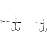 Kummikala rakendus WESTIN Stinger Double 1x7 40,8kg 12cm #1/0 2pcs