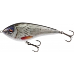 Jerk-lant WESTIN Swim Glidebait 12cm 53g Suspending Real Roach