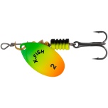 Pöörlev X-Fish Stark №1 2.5g Fire tiger