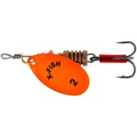Pöörlev X-Fish Stark №1 2.5g Nikel UV orange