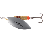 Cпиннер X-Fish Rampage №3 12.5g Silver
