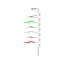 Rakendus KINETIC Harpe Kroksett #4/0 Green/White/Red
