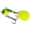 Pöörlev WESTIN DropBite Tungsten Spin Tail Jig 2cm 13g Chartreuse Ice